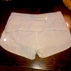 Lululemon size 2 white shorts